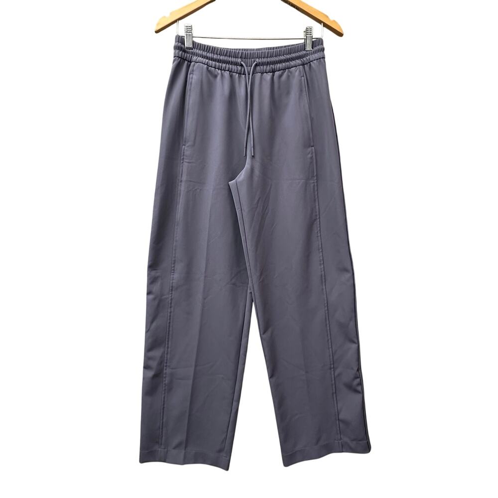 ATHLETA XS TP Stride Pants in Nightfall Purple Wide Leg Pull On Athleisure